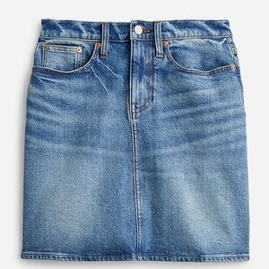 J.Crew Denim Mini Skirt Re-imagined 5 Pocket Light Wash Women’s Sz 26